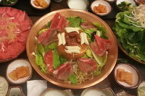 오라숲소리 한정식 사진